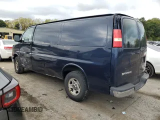 2006 GMC Savana z VIN 1GTFG15T161127230, wystawiony jako Copart lot #74296494 z przebiegiem 283 253 mil mil oraz Czysty tytuł • Clean title. Historia ofert i sprzedaży dostępna na DreamBid. Obrazek 2.