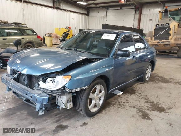 2007 Subaru Impreza Sedan i with VIN JF1GD61607H525375, listed as a IAAI auction lot 41658269 with 164,188 mi miles. Bid and sale history available at carsss.com. Image 2.
