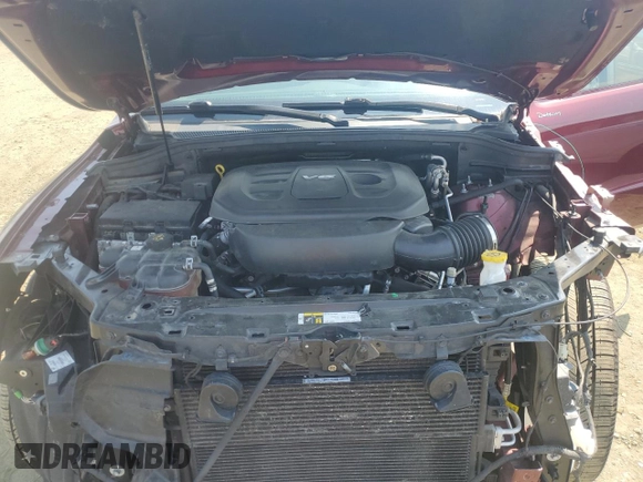 2019 Dodge Durango Citadel with VIN 1C4RDHEG0KC616427, listed as a Copart auction lot 69182504 with 56,091 mi miles and Salvage Title. Bid and sale history available at DreamBid. Image 12.