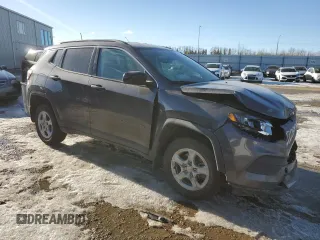 2022 Jeep Compass Sport z VIN 3C4NJDABXNT120425, wystawiony jako Copart lot #47820955 z przebiegiem 80 527 mil mil oraz Szkoda całkowita • Salvage title. Historia ofert i sprzedaży dostępna na DreamBid. Obrazek 4.