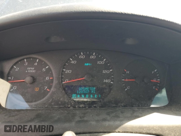 2009 Chevrolet Impala LS with VIN 2G1WB57K191151058, listed as a Copart auction lot 54712315 with 128,307 mi miles and Salvage Title. Bid and sale history available at DreamBid. Image 9.