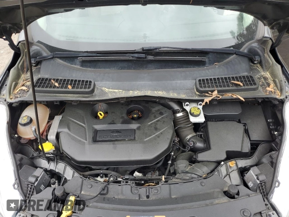 2017 Ford Escape Titanium with VIN 1FMCU0J98HUF09588, listed as a Copart auction lot 48988765 with 101,887 mi miles and Salvage Title. Bid and sale history available at DreamBid. Image 11.