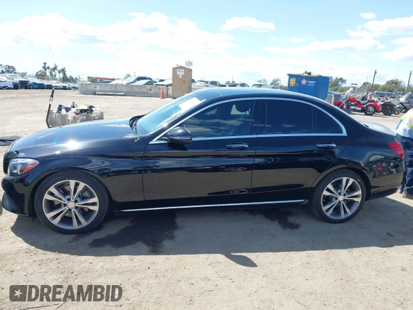 2017 Mercedes-Benz C 300 with VIN 55SWF4JB2HU200616, listed as a IAAI auction lot 41965346 with 49,716 mi miles and . Bid and sale history available at carsss.com. Image 14.