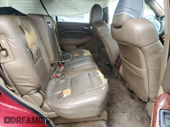 2004 Acura MDX Touring Pkg RES w/Nav with VIN 2HNYD18974H531224, listed as a Copart auction lot 43263665 with 0 mi miles and Salvage Title. Bid and sale history available at carsss.com. Image 11.