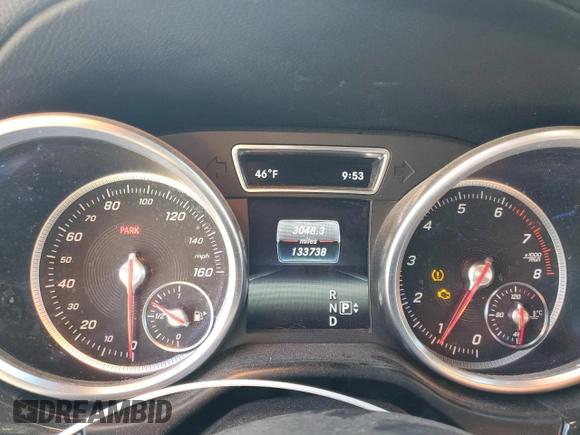 2017 Mercedes-Benz GLS with VIN 4JGDF6EE7HA768874, listed as a Copart auction lot 52152185 with 133,738 mi miles and Salvage Title. Bid and sale history available at carsss.com. Image 9.