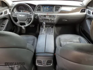2015 Hyundai Genesis 3.8L z VIN KMHGN4JE8FU068108, wystawiony jako Copart lot #53725975 z przebiegiem 128 743 mil mil oraz Szkoda całkowita • Salvage title. Historia ofert i sprzedaży dostępna na DreamBid. Obrazek 8.