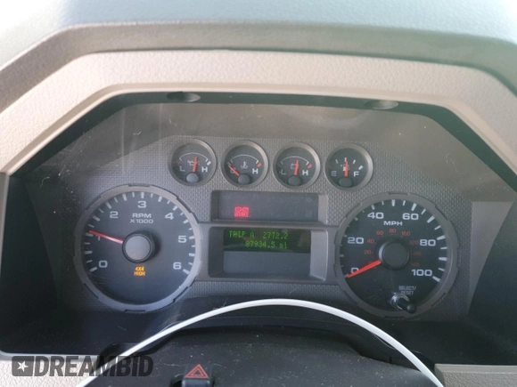 2008 Ford Super Duty F-250 SRW XL with VIN 1FTSX21YX8EA41027, listed as a Copart auction lot 45530625 with 87,934 mi miles and Salvage Title. Bid and sale history available at carsss.com. Image 9.