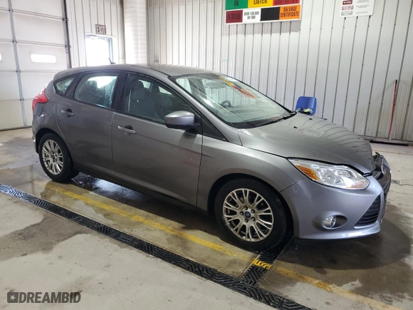 2012 Ford Focus SE with VIN 1FAHP3K20CL162685, listed as a Copart auction lot 52336515 with 175,462 mi miles and Salvage Title. Bid and sale history available at carsss.com. Image 4.