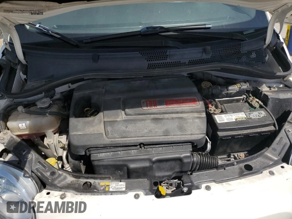 2015 FIAT 500 Pop with VIN 3C3CFFAR1FT501474, listed as a Copart auction lot 56697355 with 123,015 mi miles and Salvage title. Bid and sale history available at DreamBid. Image 11.