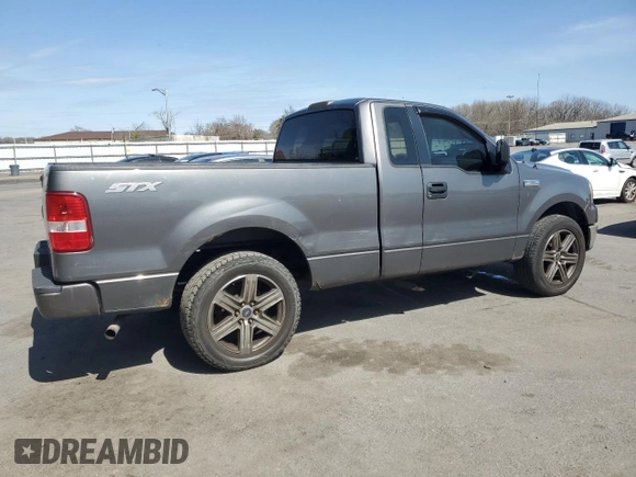 2005 Ford F-150 XL with VIN 1FTRF12215NB69528, listed as a Copart auction lot 51614365 with 160,349 mi miles and Salvage title. Bid and sale history available at DreamBid. Image 3.