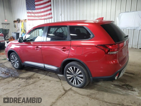2019 Mitsubishi Outlander ES with VIN JA4AD2A30KZ012753, listed as a Copart auction lot 61459495 with 81,447 mi miles and Salvage title. Bid and sale history available at DreamBid. Image 2.