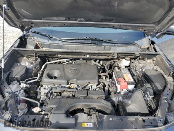 2020 Toyota RAV4 LE with VIN 2T3H1RFV0LC033993, listed as a Copart auction lot 46916325 with 55,891 mi miles and Salvage Title. Bid and sale history available at DreamBid. Image 12.