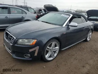 2012 Audi S5 Premium Plus with VIN WAUCGAFH3CN000624, listed as a Copart auction lot 81167844 with 161,820 mi miles and Clean Title. Bid and sale history available at carsss.com. Image 1.