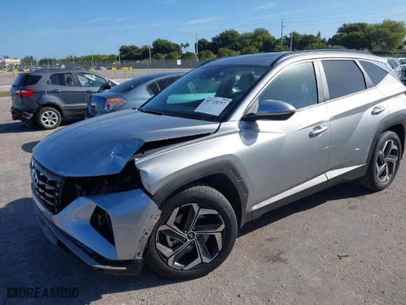 2024 Hyundai Tucson SEL with VIN 5NMJF3DE8RH381765, listed as a IAAI auction lot 41735257 with 11,042 mi miles. Bid and sale history available at carsss.com. Image 2.
