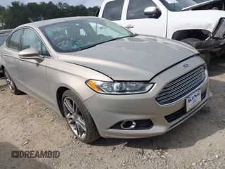 2015 Ford Fusion Titanium with VIN 3FA6P0K96FR180181, listed as a IAAI auction lot 41940248 with 63,120 mi miles. Bid and sale history available at carsss.com. Image 1.