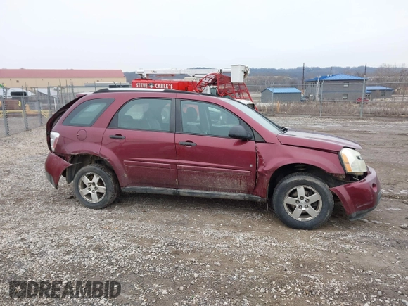 2008 Chevrolet Equinox LS with VIN 2CNDL13F086076296, listed as a IAAI auction lot 41458503 with 132,596 mi miles. Bid and sale history available at carsss.com. Image 13.