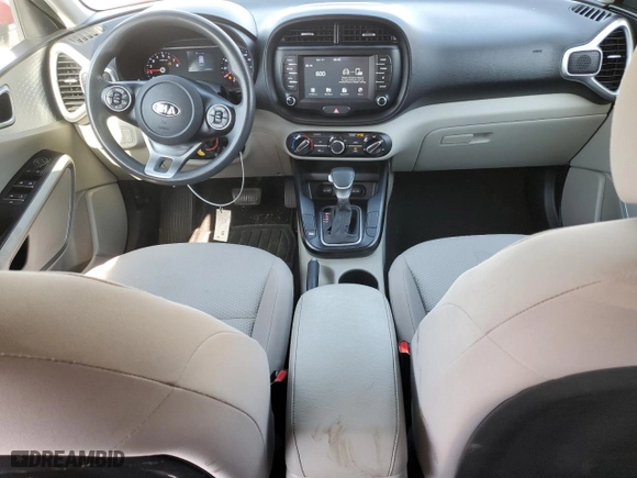 2021 Kia Soul X-Line with VIN KNDJ23AU3M7757988, listed as a Copart auction lot 53630805 with 143,666 mi miles and Salvage Title. Bid and sale history available at carsss.com. Image 8.