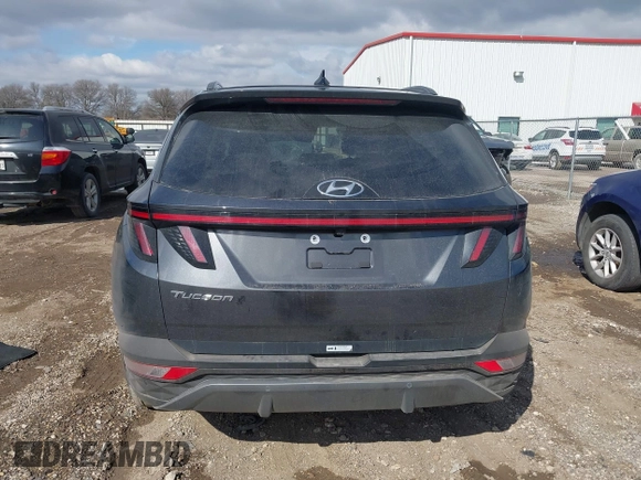 2023 Hyundai Tucson Limited with VIN 5NMJE3AE5PH187294, listed as a IAAI auction lot 41389348 with 21,216 mi miles. Bid and sale history available at carsss.com. Image 16.