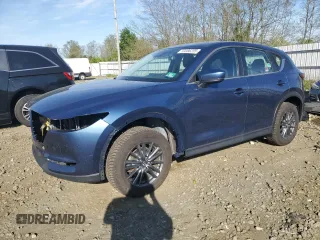 2018 Mazda CX-5 Sport with VIN JM3KFBBM6J0408756, listed as a Copart auction lot 53086205 with 98,906 mi miles and Salvage Title. Bid and sale history available at carsss.com. Image 1.