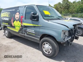 2011 Ford Econoline Cargo Commercial z VIN 1FTNE1EW7BDA30778, wystawiony jako IAAI lot #42075336 z przebiegiem 158 069 mil mil oraz . Historia ofert i sprzedaży dostępna na DreamBid. Obrazek 1.