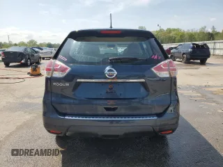 2015 Nissan Rogue SV with VIN KNMAT2MT6FP551478, listed as a Copart auction lot 51217215 with 47,083 mi miles and Salvage Title. Bid and sale history available at DreamBid. Image 6.