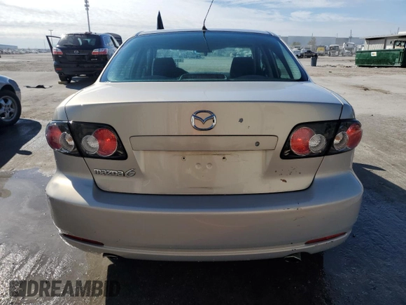 2007 Mazda 6 i Touring with VIN 1YVHP80C375M24948, listed as a Copart auction lot 89311445 with 91,227 mi miles and Salvage Title. Bid and sale history available at DreamBid. Image 6.