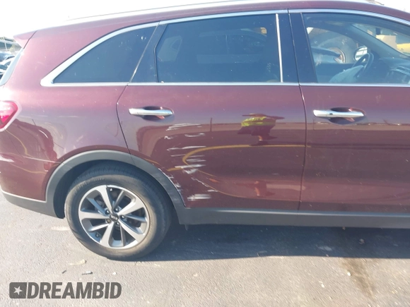2019 Kia Sorento EX with VIN 5XYPHDA5XKG537867, listed as a IAAI auction lot 42290124 with 44,037 mi miles and . Bid and sale history available at DreamBid. Image 19.