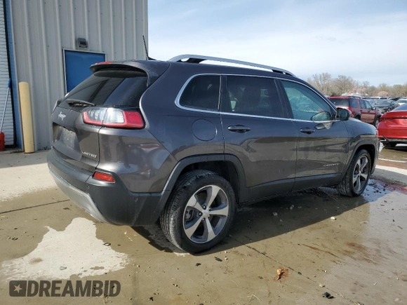 2021 Jeep Cherokee Limited z VIN 1C4PJLDX6MD120548, wystawiony jako Copart lot #49298135 z przebiegiem 102 455 mil mil oraz Czysty tytuł • Clean title. Historia ofert i sprzedaży dostępna na DreamBid. Obrazek 3.