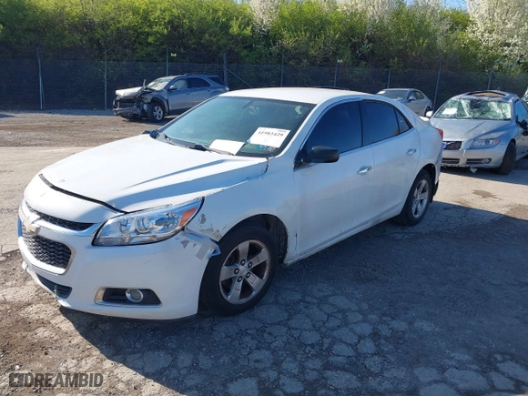 2013 Chevrolet Malibu LS with VIN 1G11B5SA1DF301048, listed as a IAAI auction lot 41983429 with 110,000 mi miles. Bid and sale history available at carsss.com. Image 2.