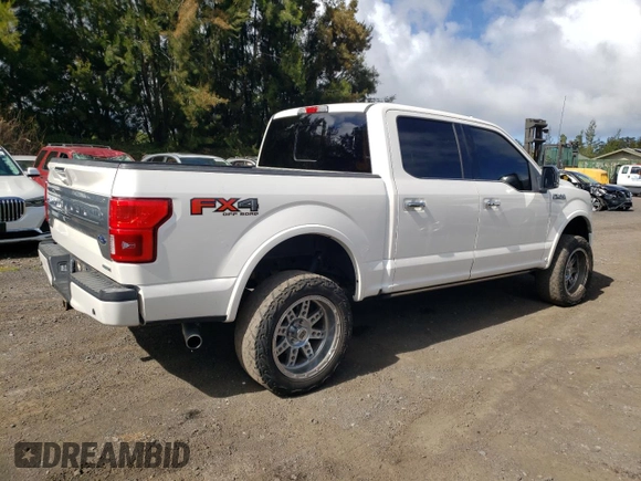 2018 Ford F-150 XL with VIN 1FTEW1EGXJFA43856, listed as a Copart auction lot 48511525 with 138,369 mi miles and Clean Title. Bid and sale history available at carsss.com. Image 3.