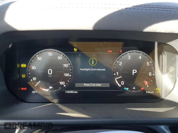 2023 Land Rover Defender X-Dynamic SE with VIN SALE27EU7P2225740, listed as a Copart auction lot 88372285 with 13,408 mi miles and Salvage Title. Bid and sale history available at DreamBid. Image 9.