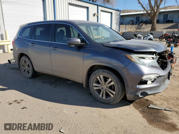 2016 Honda Pilot EX with VIN 5FNYF5H39GB025519, listed as a Copart auction lot 83624124 with 84,428 mi miles and Salvage Title. Bid and sale history available at carsss.com. Image 4.