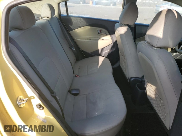 2016 Kia Rio LX with VIN KNADM4A34G6565538, listed as a Copart auction lot 47887645 with 130,394 mi miles and Salvage Title. Bid and sale history available at carsss.com. Image 10.