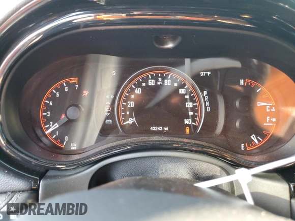 2022 Dodge Durango GT Plus with VIN 1C4RDHDGXNC102526, listed as a Copart auction lot 70362233 with 43,243 mi miles and Salvage Title. Bid and sale history available at DreamBid. Image 9.