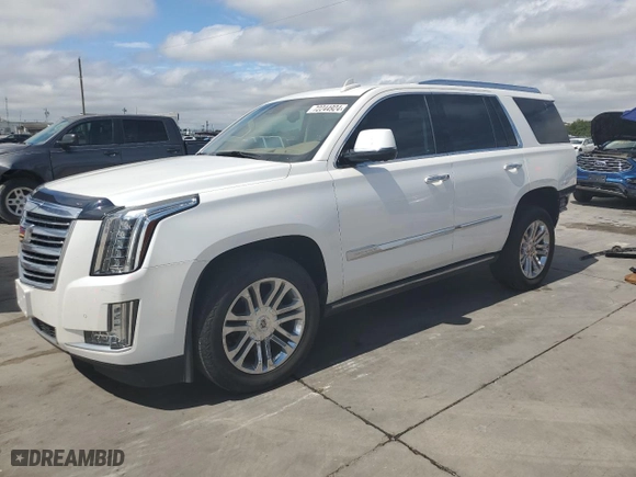 2016 Cadillac Escalade Platinum with VIN 1GYS3DKJ7GR305850, listed as a Copart auction lot 72244924 with 108,271 mi miles and Salvage Title. Bid and sale history available at carsss.com. Image 1.