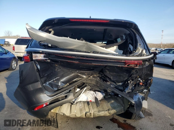 2023 Kia Carnival LX with VIN KNDNB4H39P6278991, listed as a Copart auction lot 84914294 with 25,101 mi miles and Salvage Title. Bid and sale history available at carsss.com. Image 6.