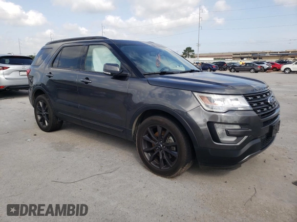 2017 Ford Explorer XLT with VIN 1FM5K8D8XHGD96936, listed as a Copart auction lot 60325755 with 78,508 mi miles and Salvage title. Bid and sale history available at DreamBid. Image 4.
