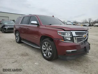 2016 Chevrolet Tahoe LTZ with VIN 1GNSKCKC2GR257458, listed as a Copart auction lot 45684125 with 0 mi miles and Salvage Title. Bid and sale history available at carsss.com. Image 4.