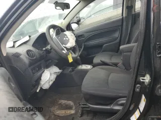 2019 Mitsubishi Mirage ES with VIN ML32F3FJ4KHF08135, listed as a Copart auction lot 59412865 with 89,324 mi miles and Salvage title. Bid and sale history available at DreamBid. Image 7.