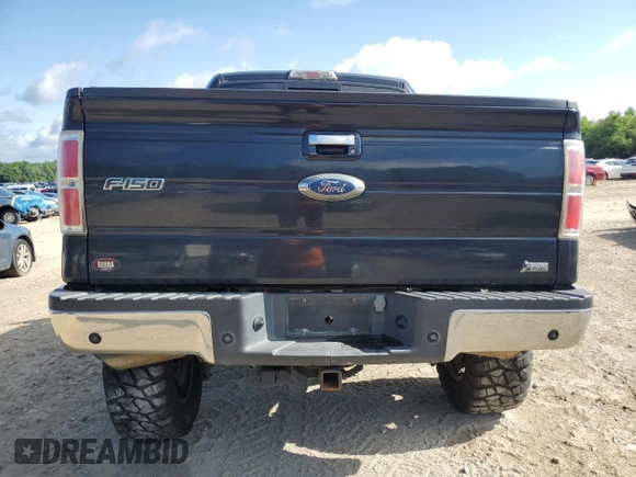 2010 Ford F-150 XL with VIN 1FTFW1EV5AFA57747, listed as a Copart auction lot 58840115 with 178,898 mi miles and Salvage title. Bid and sale history available at DreamBid. Image 6.