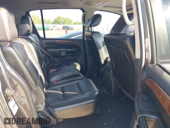 2012 Nissan Armada SV z VIN 5N1BA0ND5CN613266, wystawiony jako IAAI lot #42219986 z przebiegiem 223 319 mil mil oraz . Historia ofert i sprzedaży dostępna na DreamBid. Obrazek 8.