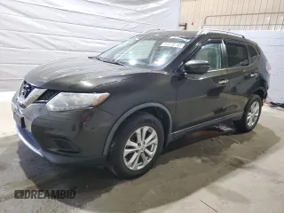 2016 Nissan Rogue SV with VIN KNMAT2MV5GP644107, listed as a Copart auction lot 51036385 with 35,066 mi miles and Salvage Title. Bid and sale history available at DreamBid. Image 1.