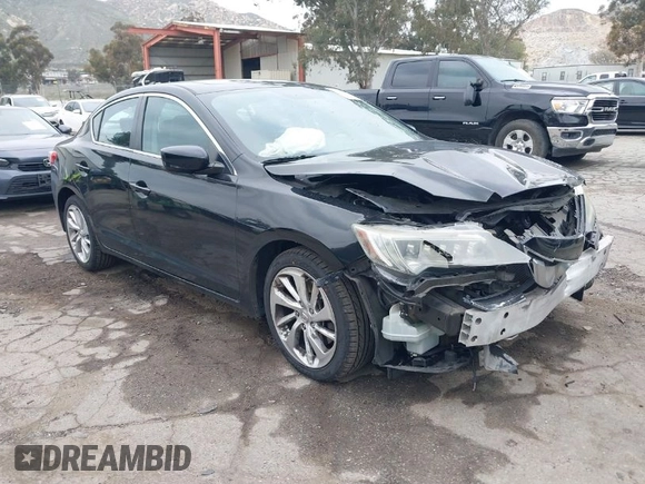 2017 Acura ILX with VIN 19UDE2F35HA001779, listed as a IAAI auction lot 41895361 with 109,987 mi miles. Bid and sale history available at carsss.com. Image 1.