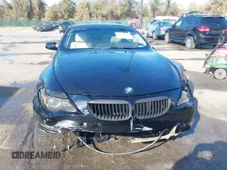 2005 BMW 6 Series 645Ci with VIN WBAEH734X5B191957, listed as a IAAI auction lot 40770782 with 95,404 mi miles. Bid and sale history available at carsss.com. Image 11.