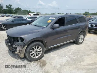 2014 Dodge Durango SXT with VIN 1C4RDJAG5EC971319, listed as a Copart auction lot 60065765 with Not provided miles and Non repairable. Bid and sale history available at DreamBid. Image 1.