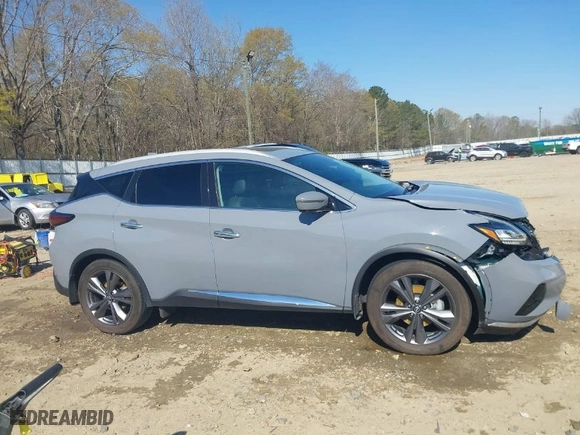 2023 Nissan Murano Platinum with VIN 5N1AZ2DJ9PC105164, listed as a IAAI auction lot 41886985 with 20,764 mi miles. Bid and sale history available at carsss.com. Image 14.