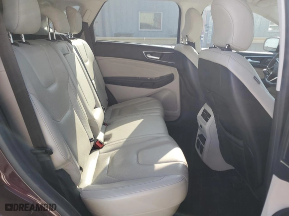 2017 Ford Edge Titanium with VIN 2FMPK3K88HBB88530, listed as a Copart auction lot 49213195 with 128,660 mi miles and Salvage Title. Bid and sale history available at carsss.com. Image 11.