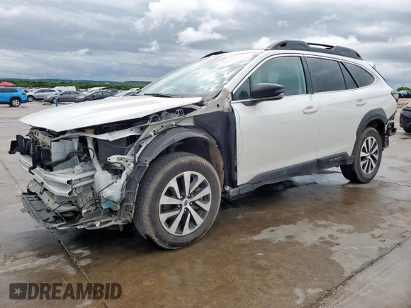 2023 Subaru Outback Premium with VIN 4S4BTAFC1P3124953, listed as a Copart auction lot 54547345 with 55,268 mi miles and Salvage title. Bid and sale history available at DreamBid. Image 1.