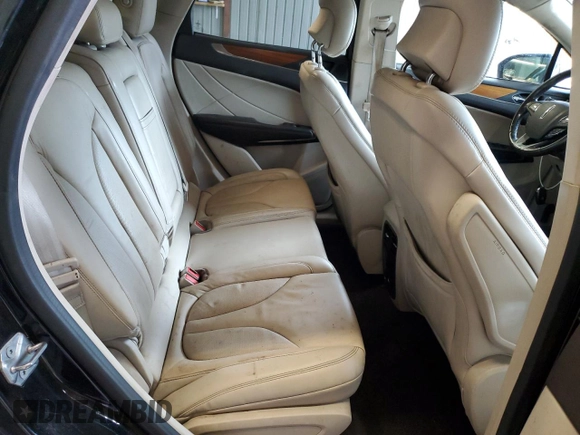 2017 Lincoln MKC Select with VIN 5LMCJ2D95HUL00676, listed as a Copart auction lot 53346415 with 148,433 mi miles and Salvage title. Bid and sale history available at DreamBid. Image 11.