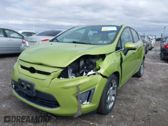 2011 Ford Fiesta SES with VIN 3FADP4FJ7BM131503, listed as a IAAI auction lot 41804351 with 233,620 mi miles. Bid and sale history available at carsss.com. Image 6.